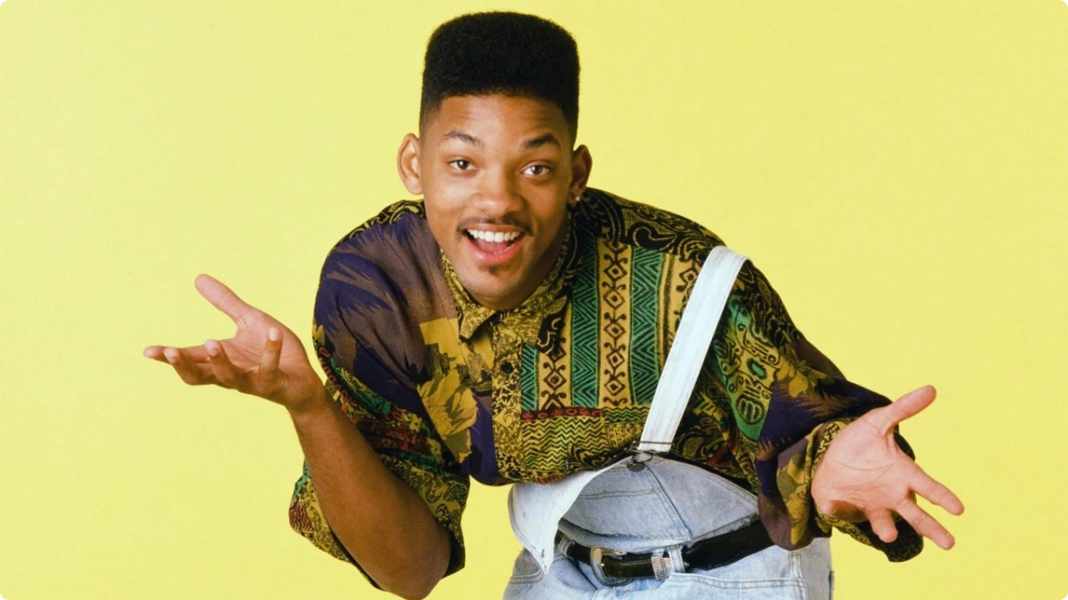 Will Smith on the set of The Fresh Prince of Bel-Air
