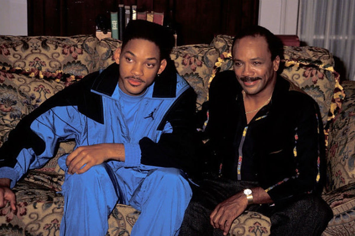 Will Smith with Quincy Jones