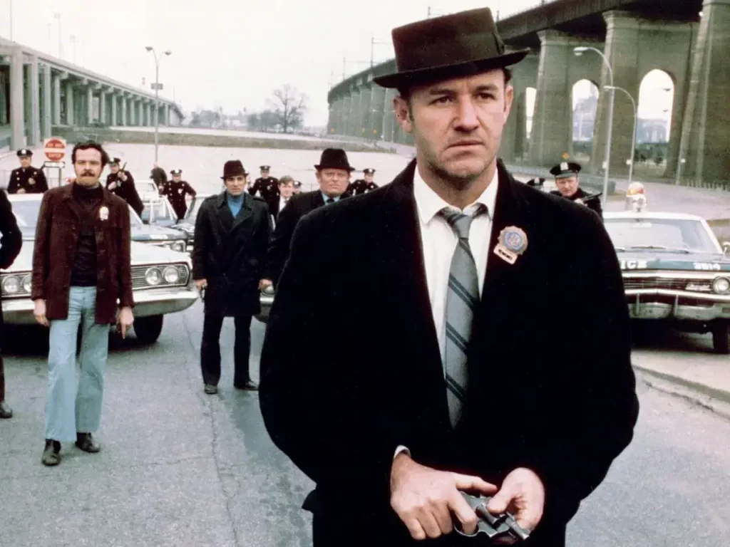 Gene Hackman in a still from The French Connection (1971)