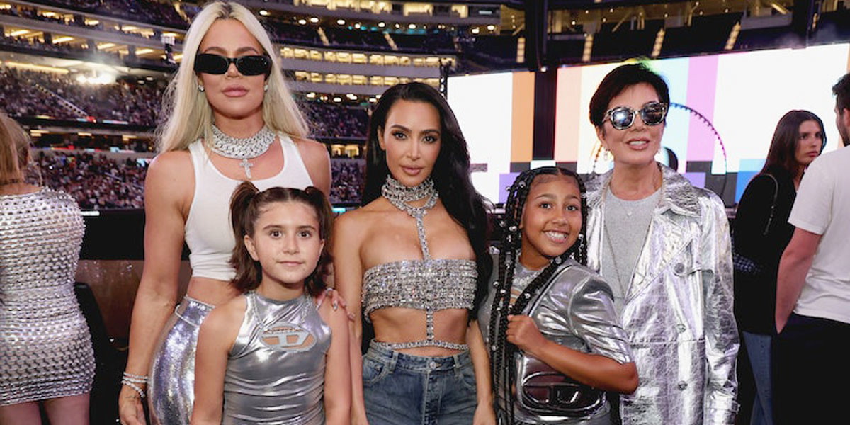 Kim Kardashian family