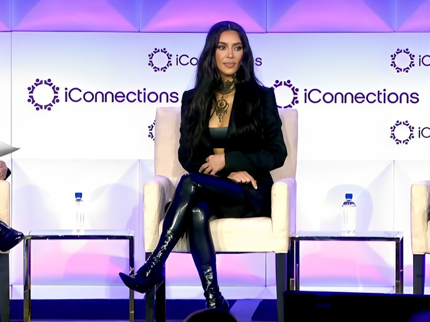 Kim Kardashian at Miami’s iConnections’ Global Alts Conference