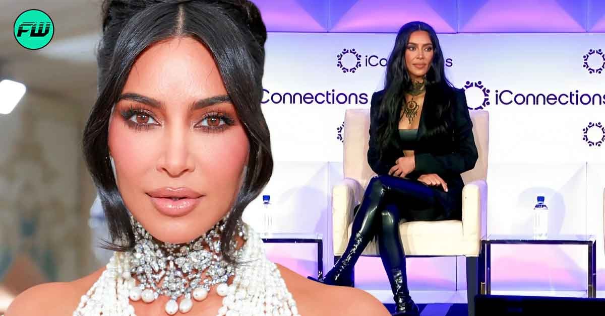 Kim Kardashian Had the Most Horrifying Wardrobe Malfunction During a Business Event