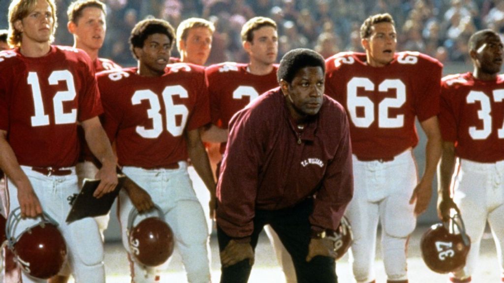 Denzel Washington in Remember the Titans