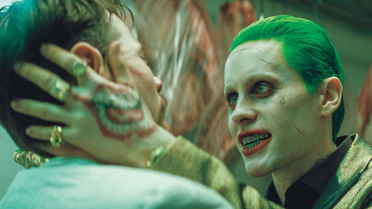 Jared Leto as The Joker in Suicide Squad