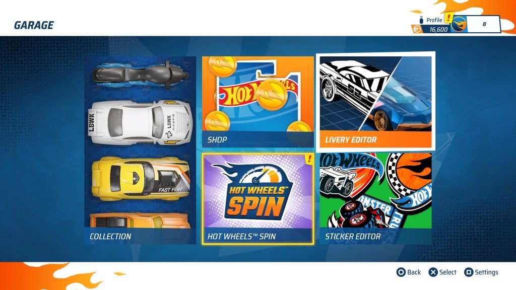 Customize your look how you want in Hot Wheels Unleashed 2: Turbocharged.