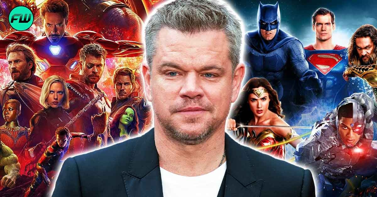 Matt Damon Closes Door On Potential Marvel Or DCU Debut With Brutal Comments On Superhero Movies That Might Upset Many Stars In Hollywood
