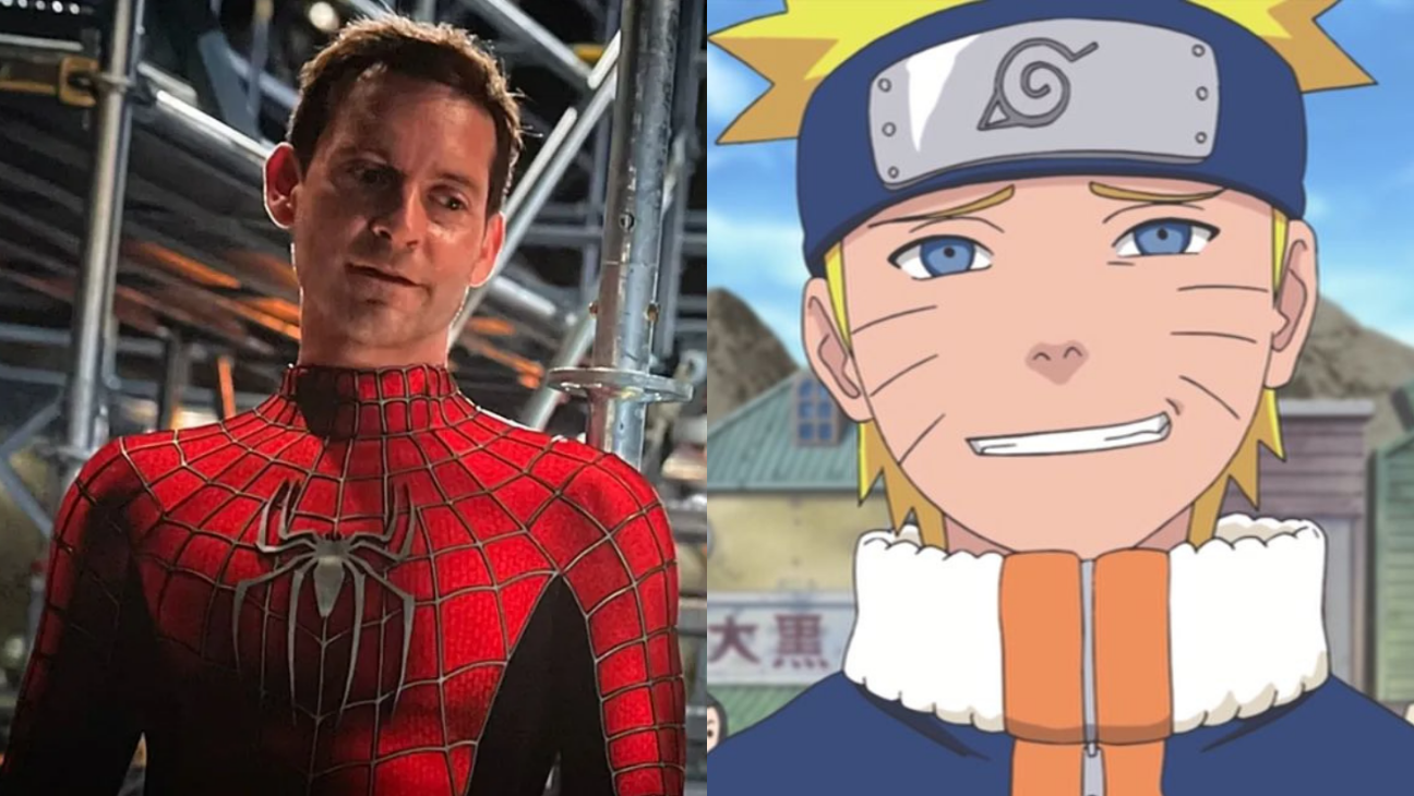 Tobey Maguire's Spider-Man and Naruto Uzumaki