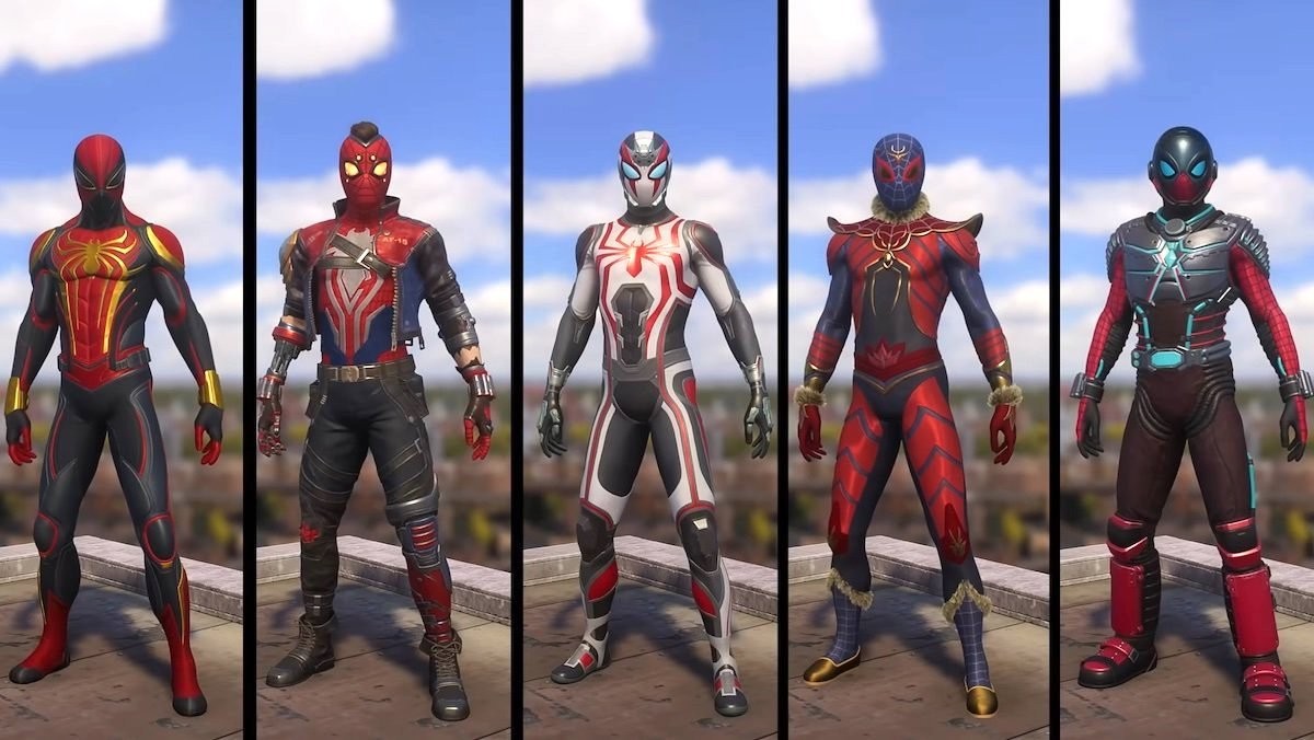 New Spidey Suits