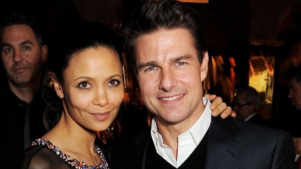 Thandiwe Newton with Tom Cruise [Getty Images]