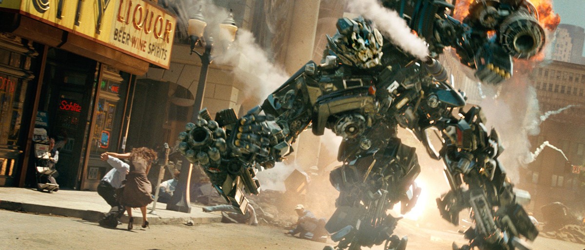 Ironhide in a still from the movie