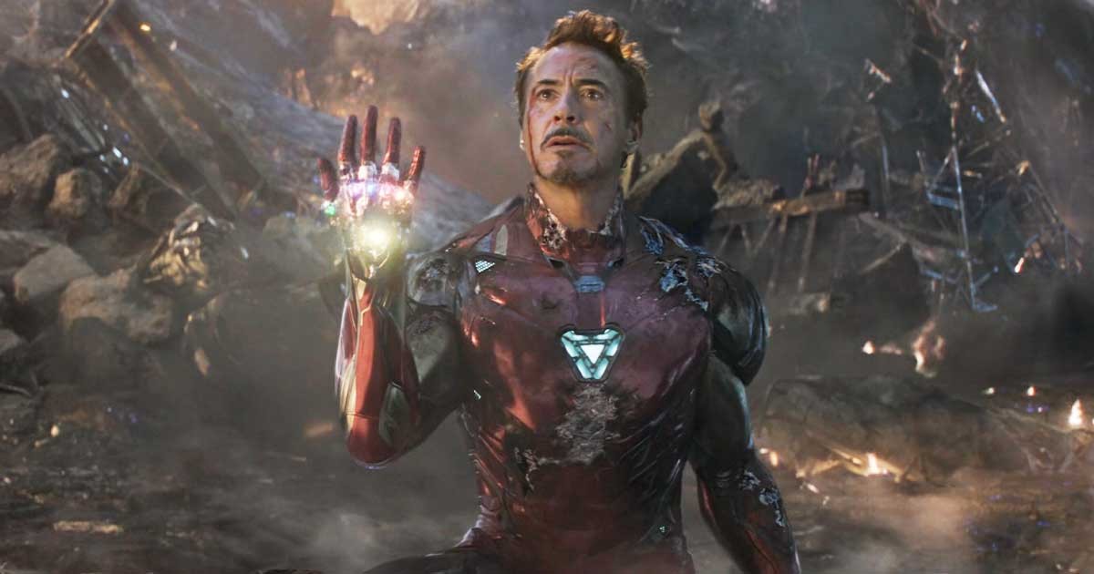 Robert Downey Jr. as Iron Man in Avengers: Endgame (2019)