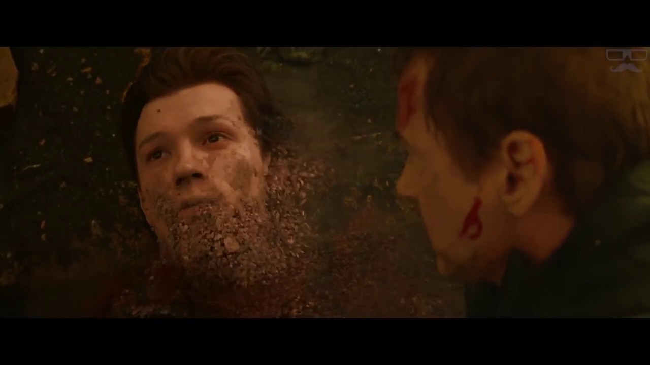 Tom Holland's emotional scene in Avengers: Infinity War