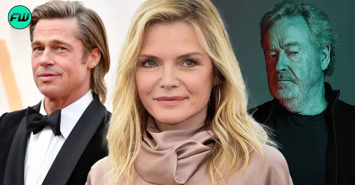 Michelle Pfeiffer Came To the Rescue of Brad Pitt’s Breakout Film After Dropping Ridley Scott’s Name Who Beat 40 Directors To Land the Job Himself
