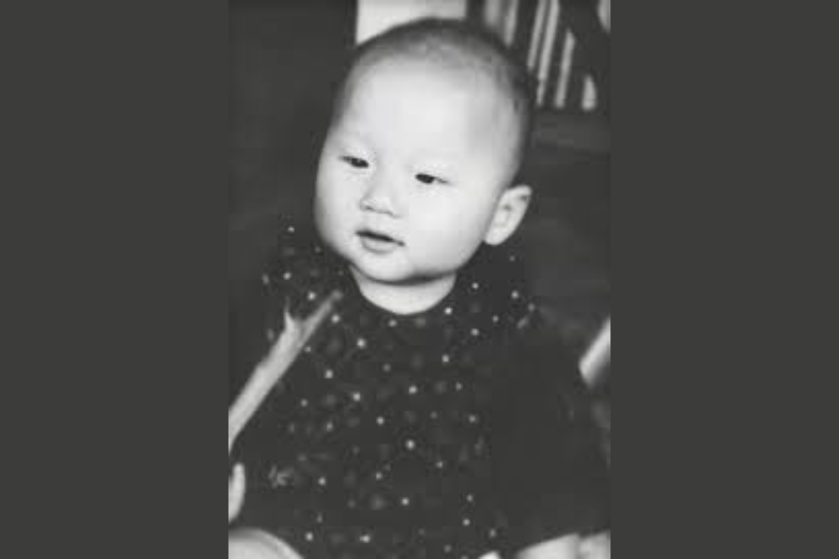 Jackie Chan as a baby