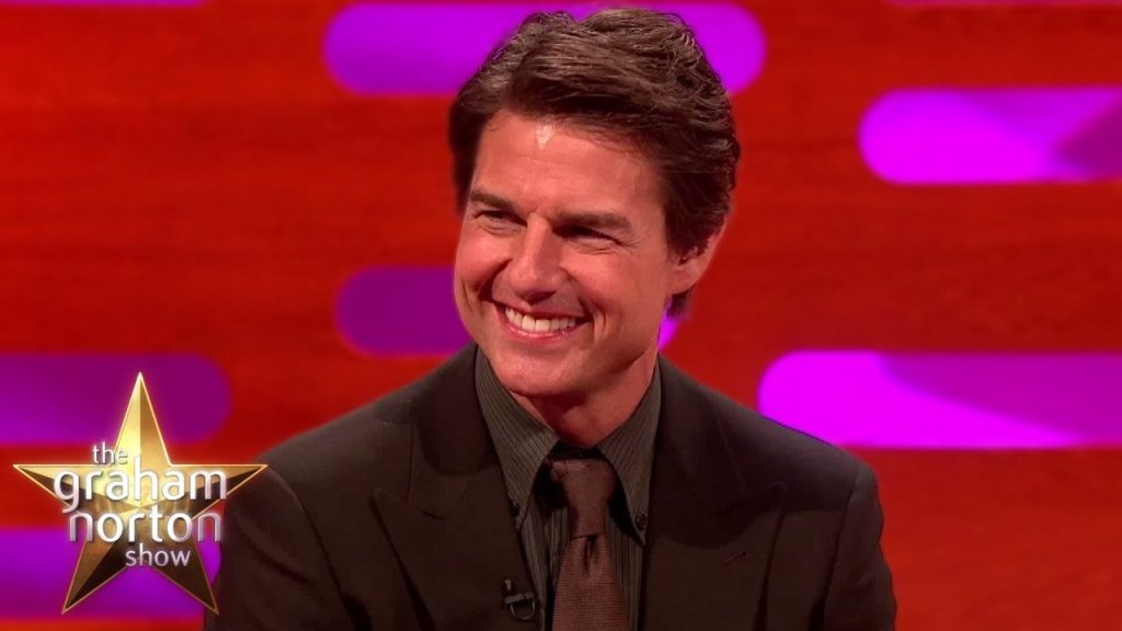 Tom Cruise during an appearance on The Graham Norton Show
