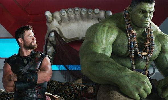 Thor and Hulk in Thor: Ragnarok.