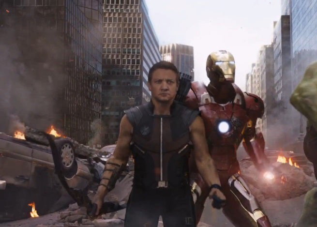 Iron Man and Hawkeye