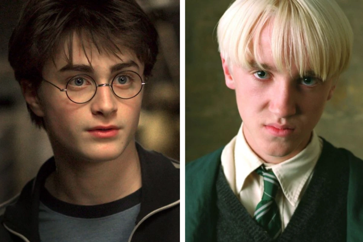 Harry Potter and Draco Malfoy