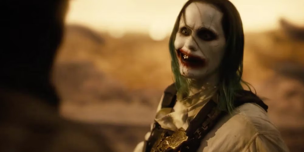 Jared Leto's Joker appeared in Zack Snyder's Justice League to confront Batman.