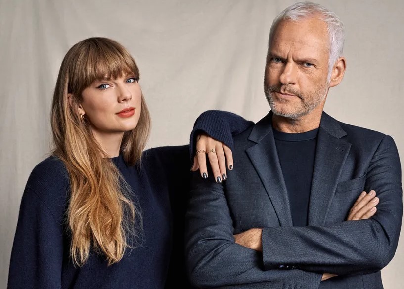 Martin McDonagh with Taylor Swift on Variety's Directors on Directors