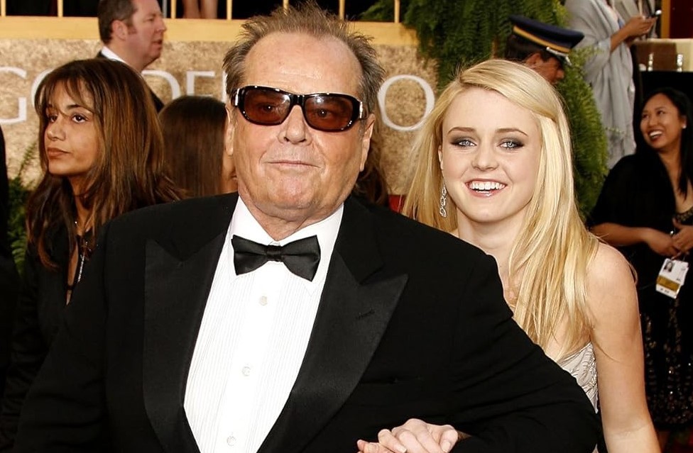 Jack Nicholson with her father at The 64th Annual Golden Globe Awards (2007)
