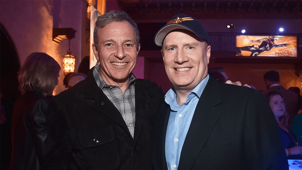 Former Disney CEO, Bob Iger, and Marvel Studios Head, Kevin Feige