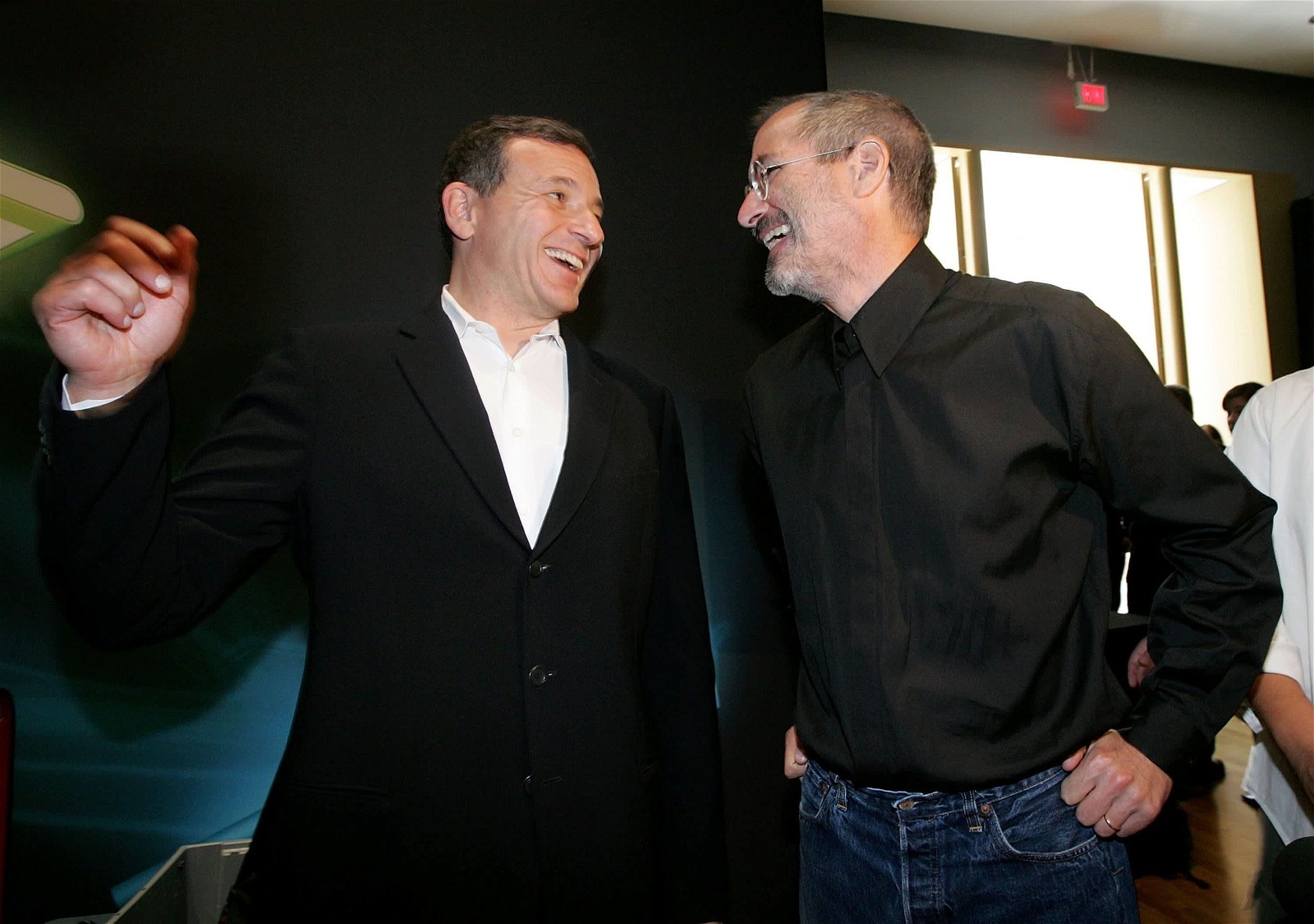 Bob Iger and Steve Jobs
