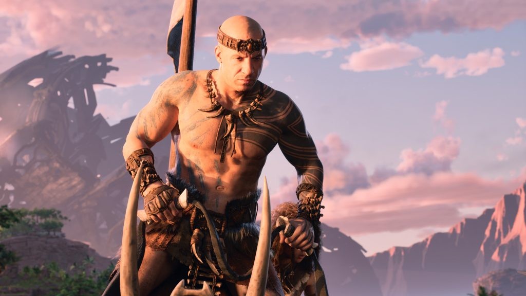 Hollywood Actor Vin Diesel actually features in ARK 2, which is the 6th game in wishlists on Steam