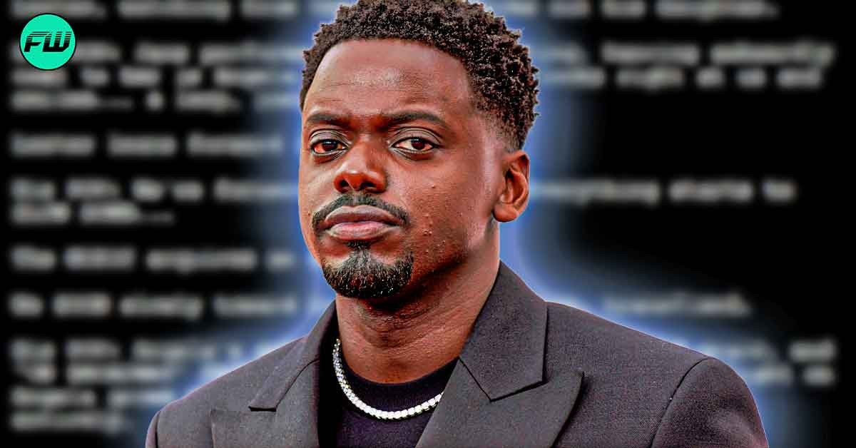 Daniel Kaluuya Has the Weirdest Obsession With Movie Scripts, Claimed He Hunts Down His Favorite Films Just To "Read Them"