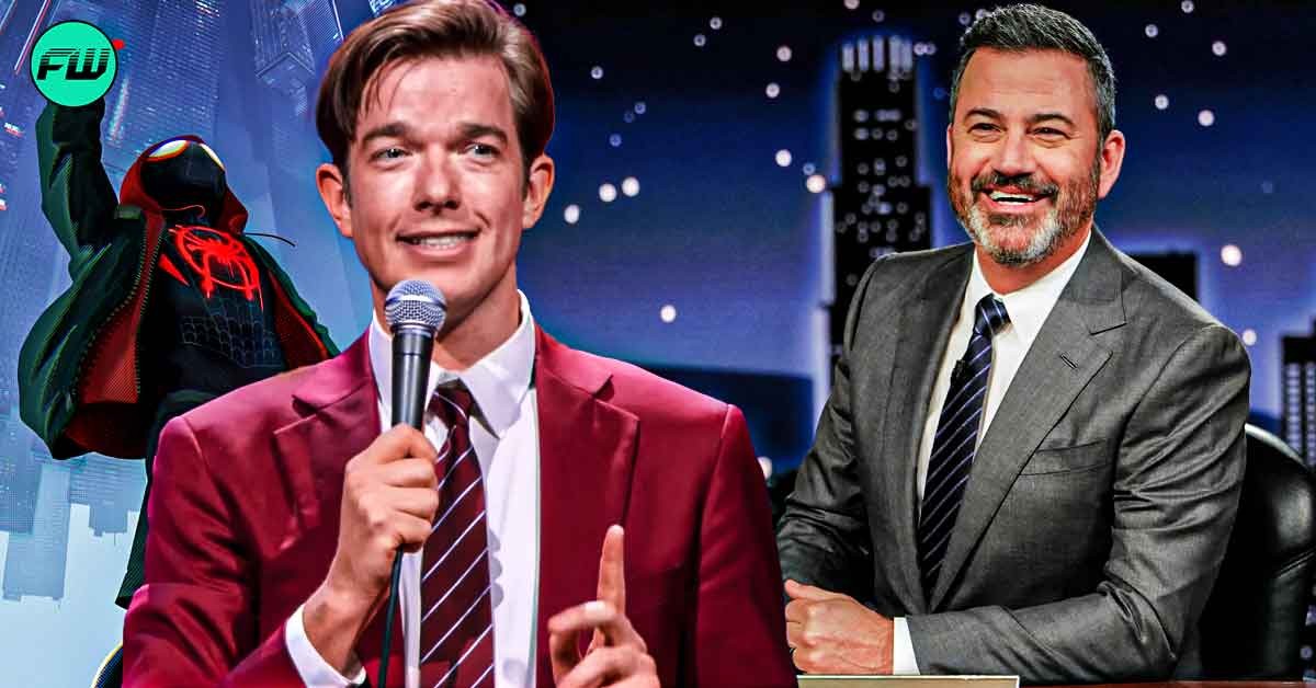 Spider-Verse Star John Mulaney Had the Best Time of His Life With Jimmy Kimmel After Getting Out of Rehab