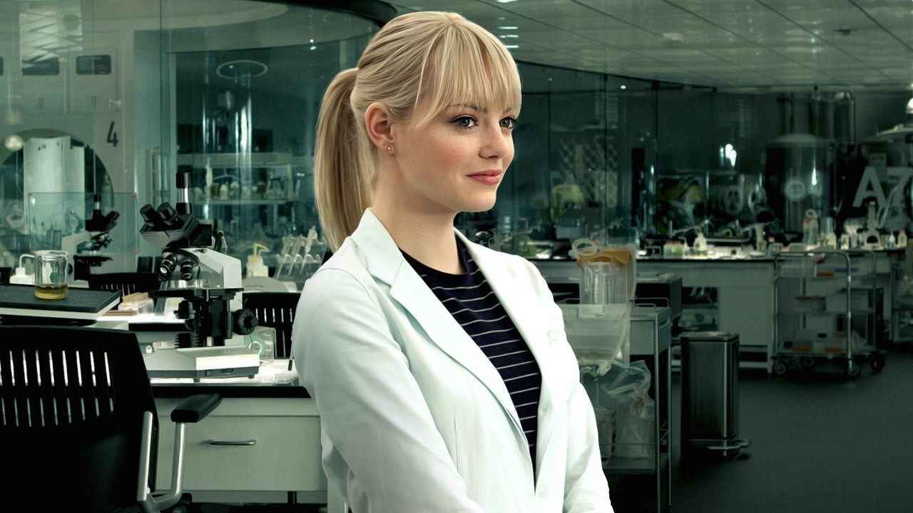 Emma Stone as Gwen Stacy in The Amazing Spider-Man movies