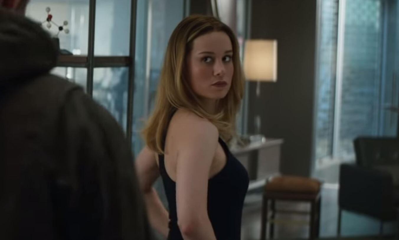 Brie Larson in a still from the MCU