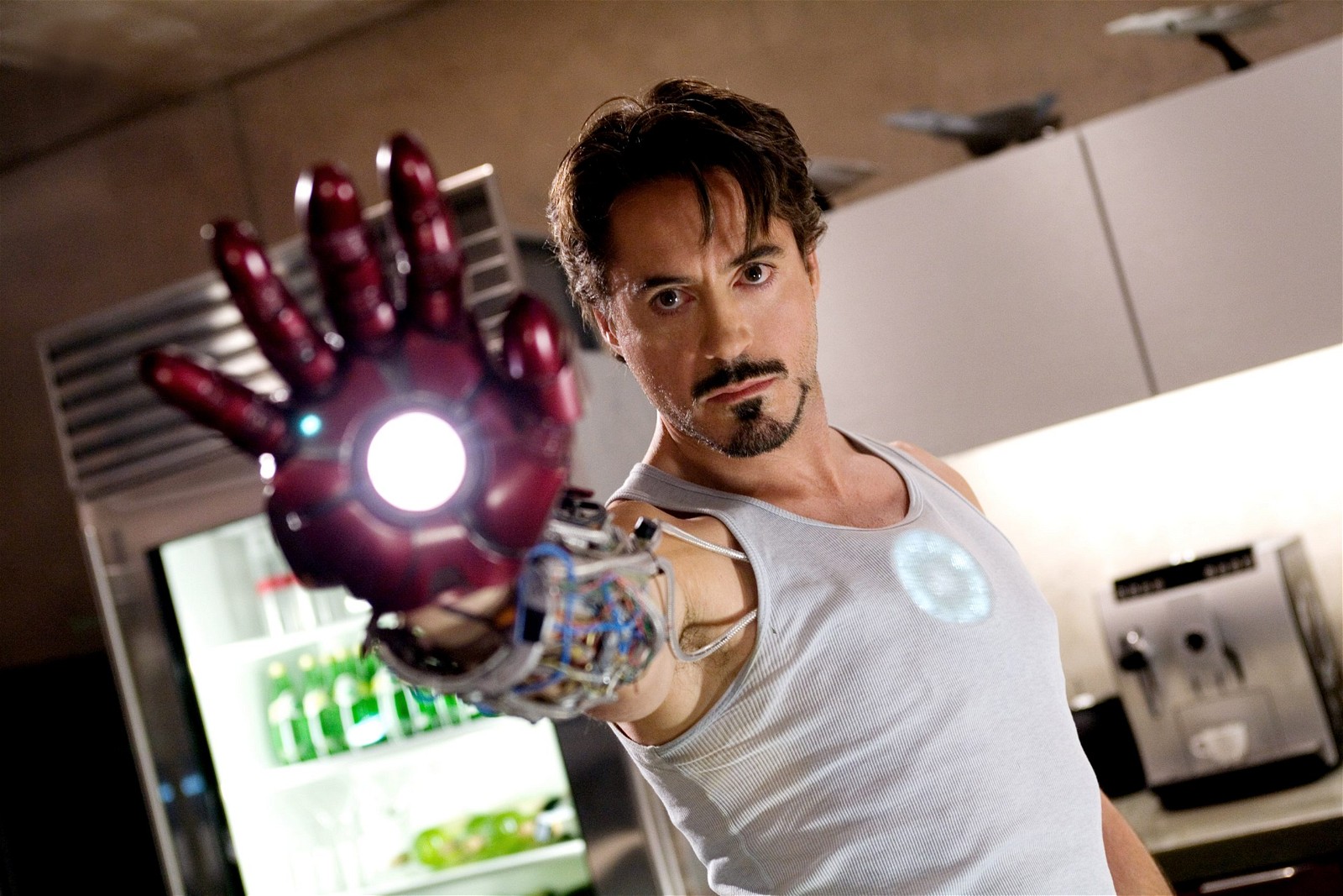 Robert Downey Jr as Iron Man