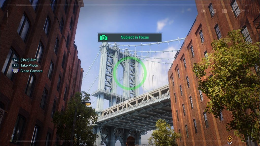 Capture the Manhattan Bridge for the Downtown Brooklyn Photo Ops in <em>Marvel's Spider-Man 2</em>.