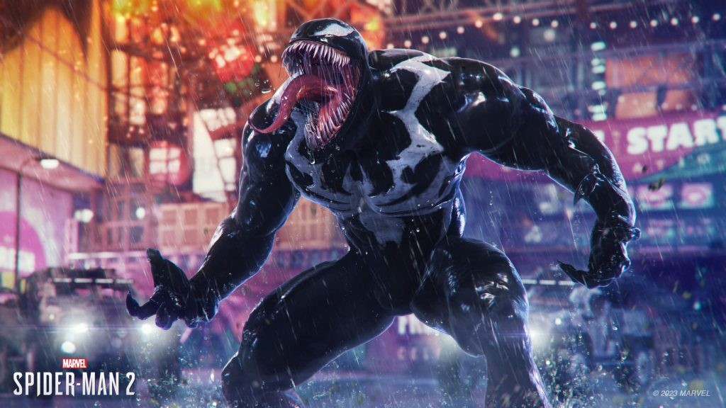 Marvel's Spider-Man 2 features Venom as one of its main antagonists