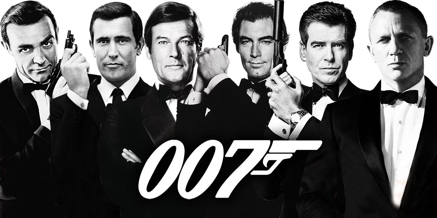 The legacy of 007 throughout the years