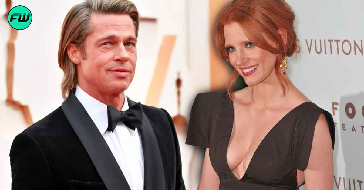 "It wasn't even that deep of a kiss": Jessica Chastain Was Frustrated Over the Hype Behind Her Kiss With Brad Pitt