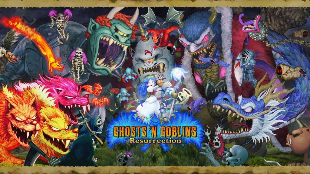 Ghosts 'N Goblins Resurrection is one of the best Halloween games for kids.
