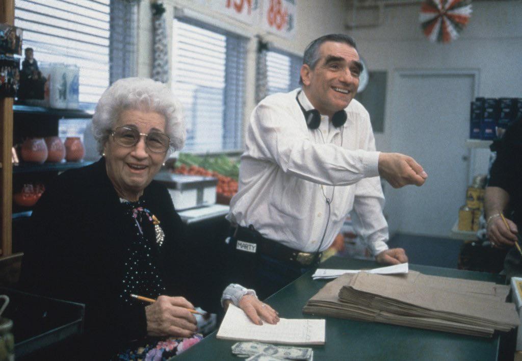 Martin Scorsese and his mother, Catherine Scorsese