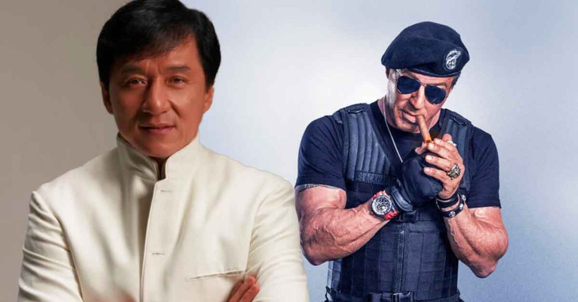 "Jackie's a huge Sly fan" Jackie Chan Can Take Over for Sylvester