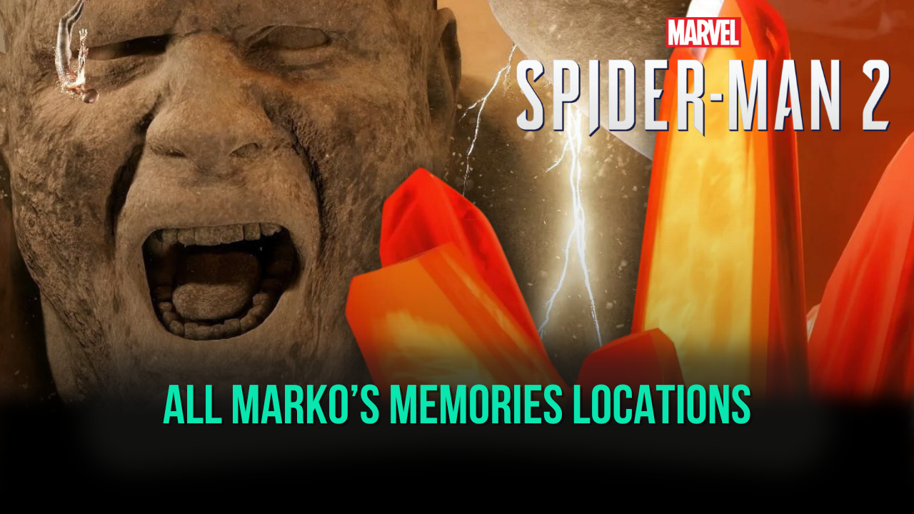 Locations of Marko's Memories