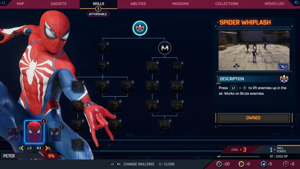 Gadgets in Marvel's Spider-Man 2 add a whole different layer to the combat system.
