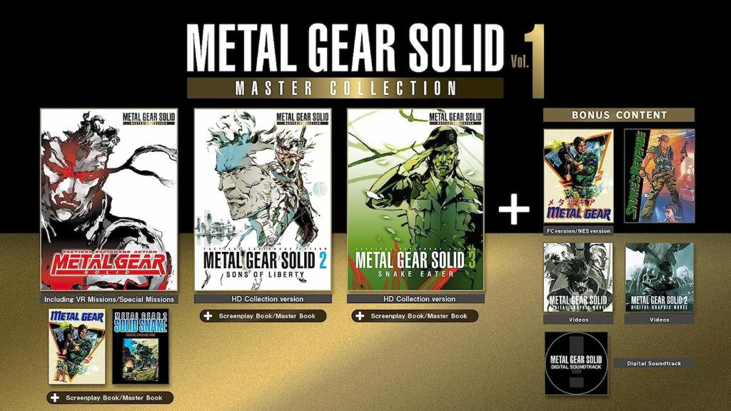Metal Gear Solid Master Collection Vol. 1 will have several issues upon launch.