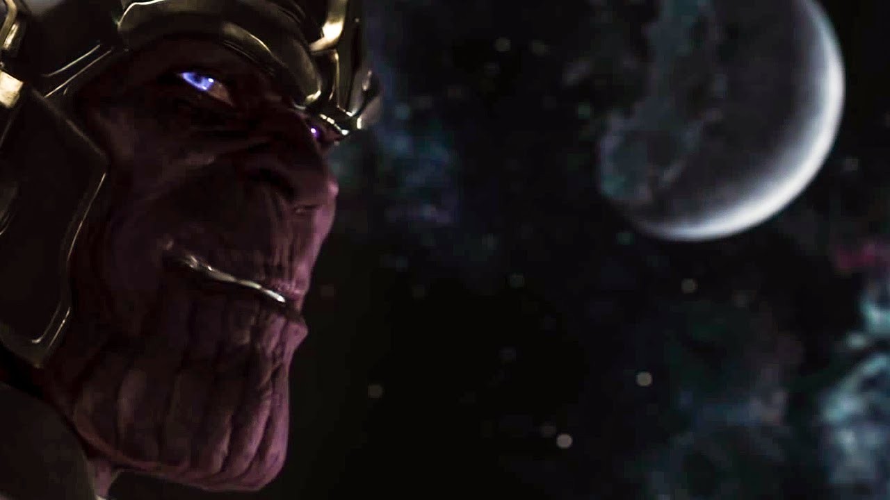 Thanos teased at the end of The Avengers