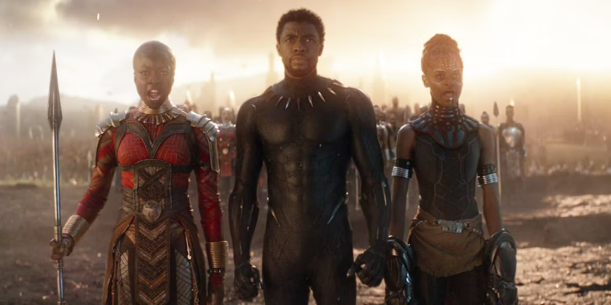 Chadwick Boseman’s Black Panther entry scene in Avengers: Endgame