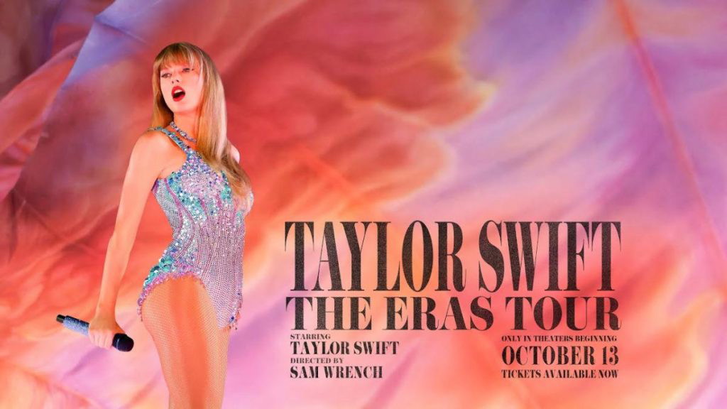 Taylor Swift's Eras Tour movie poster