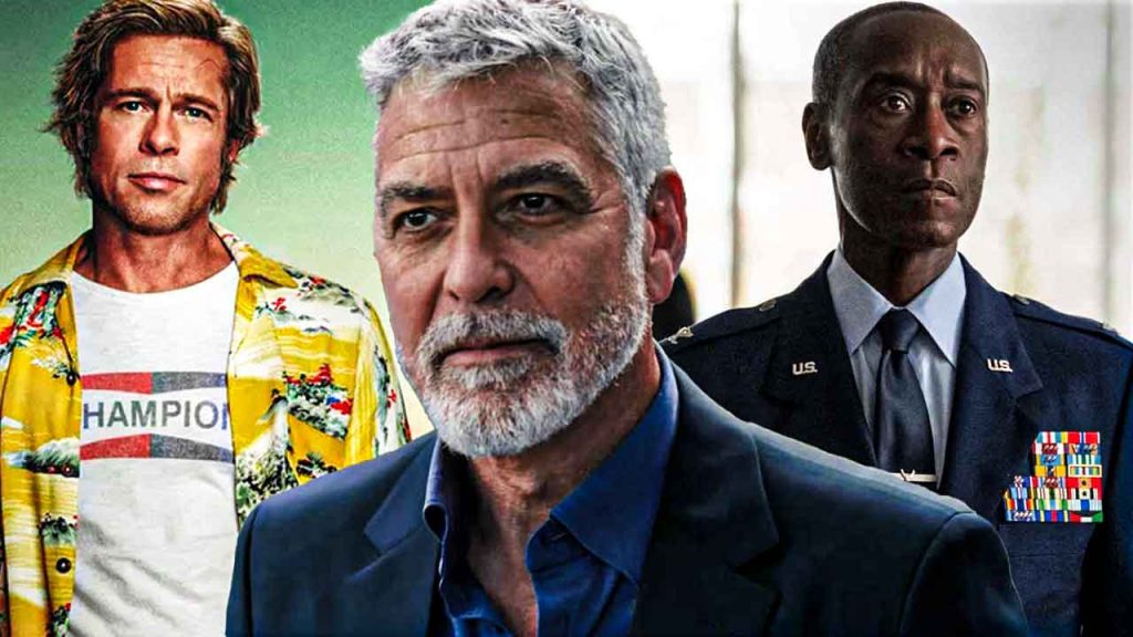 Don Cheadle and Brad Pitt Lost 10,000 Bet to Clooney as They Couldn’t Spend a Night