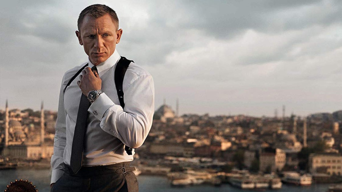 Daniel Craig as James Bond in the 007 franchise