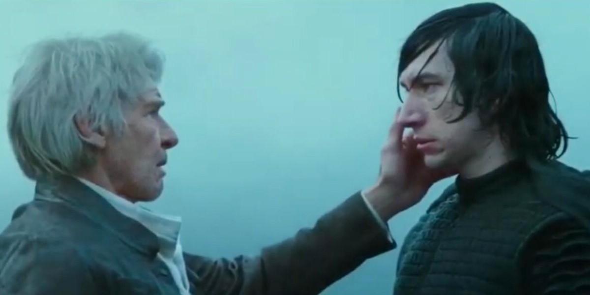 han solo and kylo ren