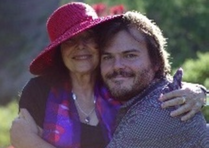 Jack Black and his mother (Source:Instagram)
